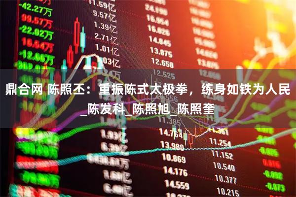 鼎合网 陈照丕：重振陈式太极拳，练身如铁为人民_陈发科_陈照旭_陈照奎